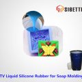 liquid condensation silicone for soap moulding