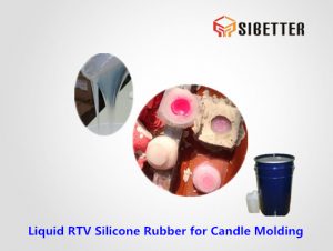 liquid tin cure silicone for candle moldmaking