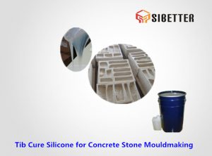 liquid tin cure silicone for concrete molding