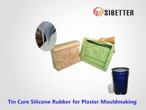 liquid tin cure silicone for plaster moldmaking