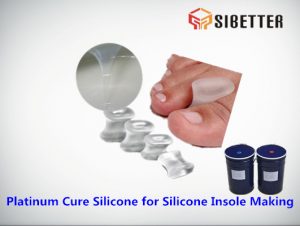 platinum cure silicone for insole making