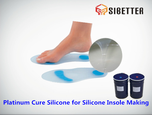 shoe insole making sillicone in medical grade