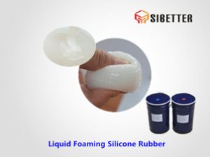 silicone foaming for padding cushioning