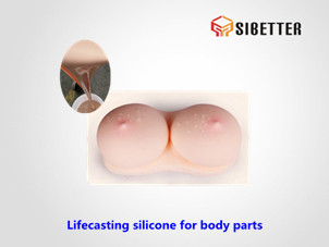 boby double silicone for lifecasting